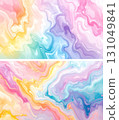 彩色大理石背景紋理，抽象化的石材圖案設計 131049841