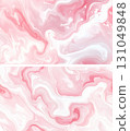 玫瑰色的大理石背景，柔和的粉紅色調的奢華石材圖案 131049848