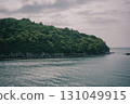 An island floating in the sea 131049915