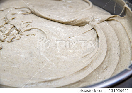 Knead the dough 131050623