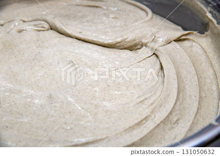 Knead the dough 131050632