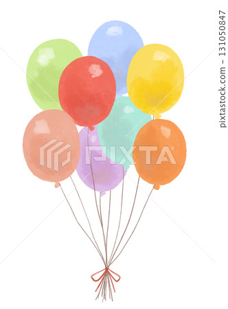 Balloon illustration 131050847