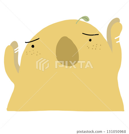 funny cartoon yellow lemon funny cartoon yellow lemon 131050968