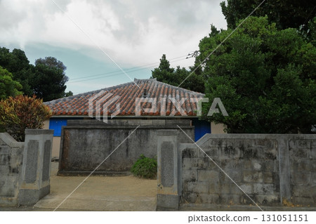 波照間島紅瓦老屋的外觀 波照間島紅瓦老屋的外觀 131051151