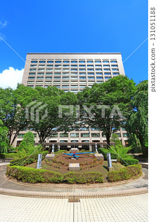 Scenery of the Miyagi Prefectural Office in Sendai City, Miyagi Prefecture 131051188