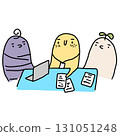 cartoon, lemon, meeting 131051248