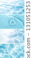 抽像水面背景材質、鳥瞰波紋紋理、光澤漸變 131051253