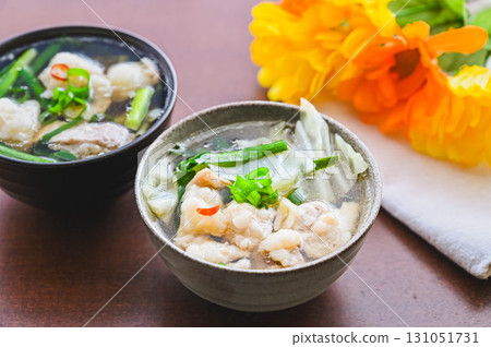 Homemade motsunabe Homemade motsunabe 131051731