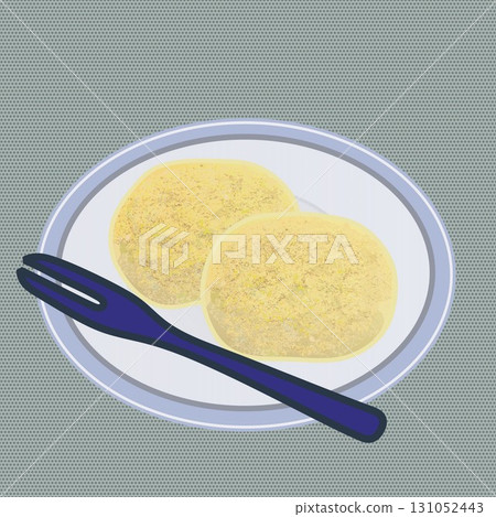 用大豆粉製作的荻餅插圖 用大豆粉製作的荻餅插圖 131052443