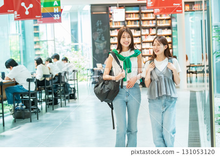 Female college campus life 131053120