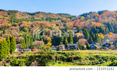 Country landscape in autumn Country landscape in autumn 131053281