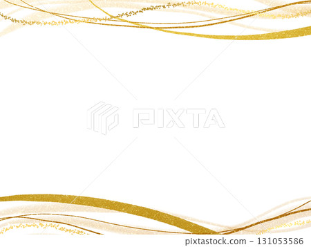 帶有中央標題空間的金色背景 131053586