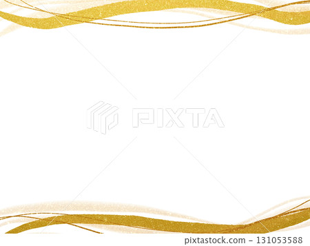 帶有中央標題空間的金色背景 131053588