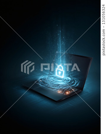Computer data security background image 131056324