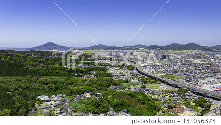 無人機空拍九州學研士站、九州大學、加谷山 131056373