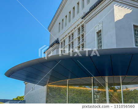 大阪市立美術館和藍天風景 131056560