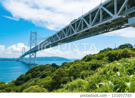 仰望大橋AI插畫 仰望大橋AI插畫 131057785