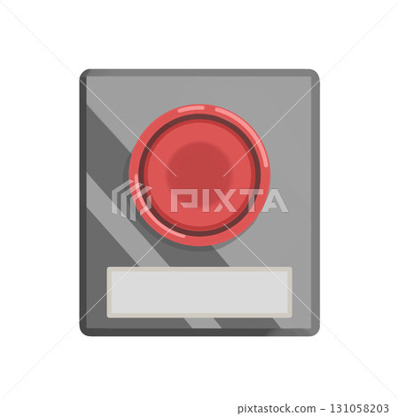 簡單的按鈕插畫 簡單的按鈕插畫 131058203