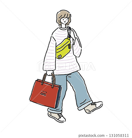 Casual and simple women's/color 131058311