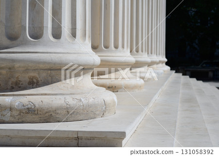 Stone Column Bases and Steps Architecture Stone Column Bases and Steps Architecture 131058392