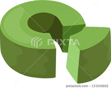 Matcha Baumkuchen 131058602