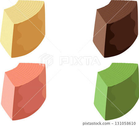 Cut Baumkuchen 131058610