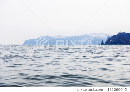 water surface of Pacific ocean in Avacha bay water surface of Pacific ocean in Avacha bay 131060045