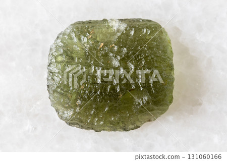 sample of raw moldavite tektite glass on white sample of raw moldavite tektite glass on white 131060166
