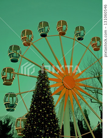 Christmas Ferris Ring at the Town Square 131060546