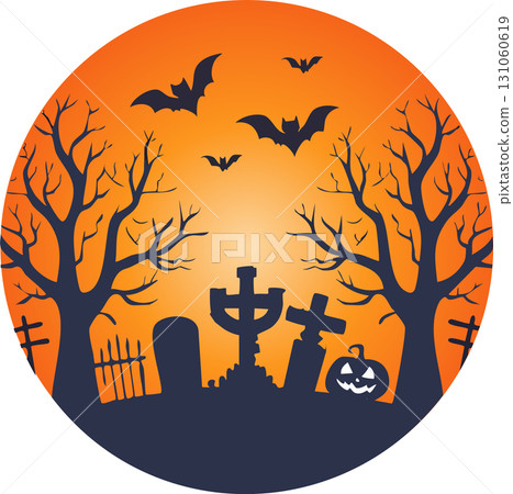 Halloween orange background 131060619