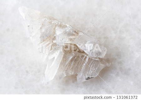 sample of raw salammoniac mineral on white marble sample of raw salammoniac mineral on white marble 131061372
