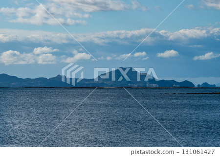 A very beautiful landscape in Sakae, Ako City, Hyogo Prefecture, Japan 131061427