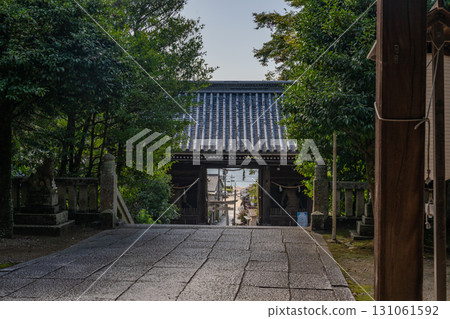 日本兵庫縣赤穗市榮的一座古老而美麗的建築 日本兵庫縣赤穗市榮的一座古老而美麗的建築 131061592