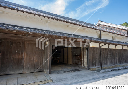 日本兵庫縣赤穗市榮的一座古老而美麗的建築 131061611