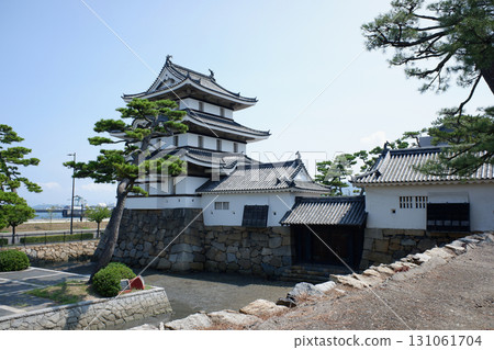 香川縣、高松城跡、月見櫓、套房禦門 131061704