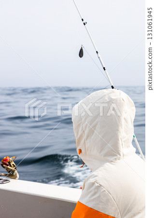 fishing in boat near Petropavlovsk-Kamchatsky fishing in boat near Petropavlovsk-Kamchatsky 131061945