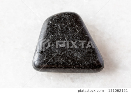 sample of polished dolerite mineral on white 131062131