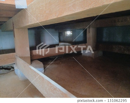 Termite inspection, underfloor, Japanese house inspection Termite inspection, underfloor, Japanese house inspection 131062295