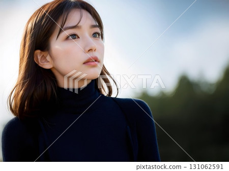Young lady's portrait 131062591