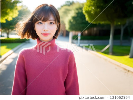 Young lady's portrait Young lady's portrait 131062594