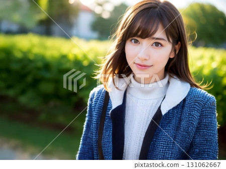 Young lady's portrait Young lady's portrait 131062667