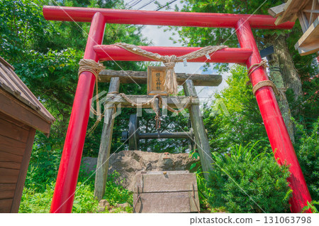 [JR小海線] 鐵路最高點的神社 [南佐久郡南牧村] 131063798