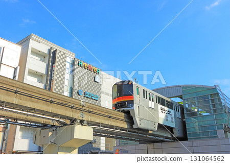 東京立川市多摩都市單軌電車的風景 131064562