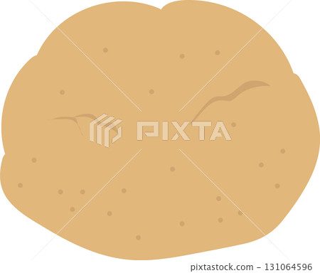 Food education_Potato_Cute vegetable illustration Food education_Potato_Cute vegetable illustration 131064596