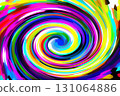 colorful mosaic background abstract, motion purple, yellow, pink gradient 131064886