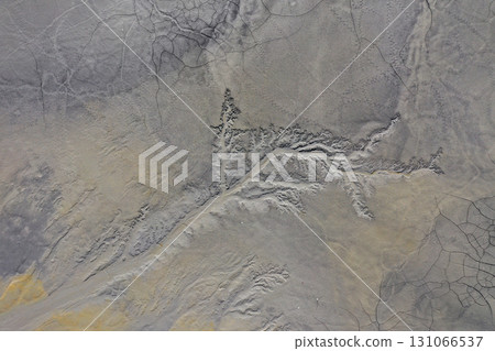Abstract mud cracks and patterns aerial view Abstract mud cracks and patterns aerial view 131066537