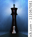 King and pawn chess pieces 131067081
