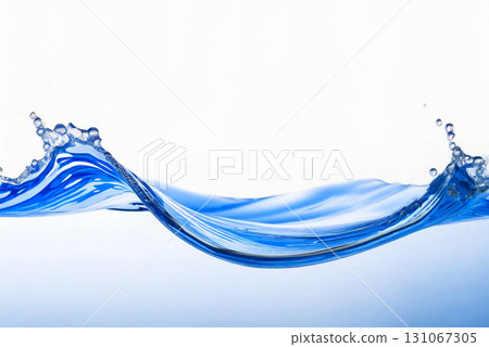 Water ripples, Generative AI, AI images 131067305