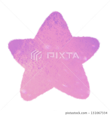 Cute watercolor illustration of aurora 131067334