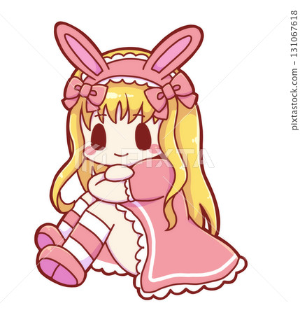 兔耳洛麗塔女孩 兔耳洛麗塔女孩 131067618